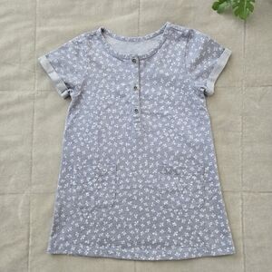 Textured cotton dress